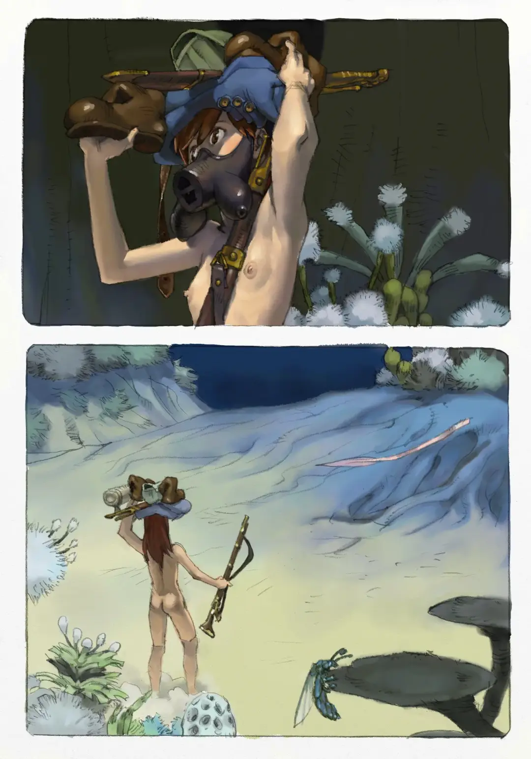 Mushi Mezuru Himegimi 1 | Принцесса, которая любила насекомых. Часть 1 Fhentai - Page 10