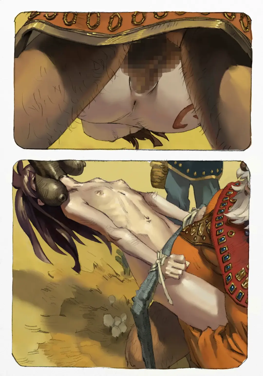 Mushi Mezuru Himegimi 1 | Принцесса, которая любила насекомых. Часть 1 Fhentai - Page 46