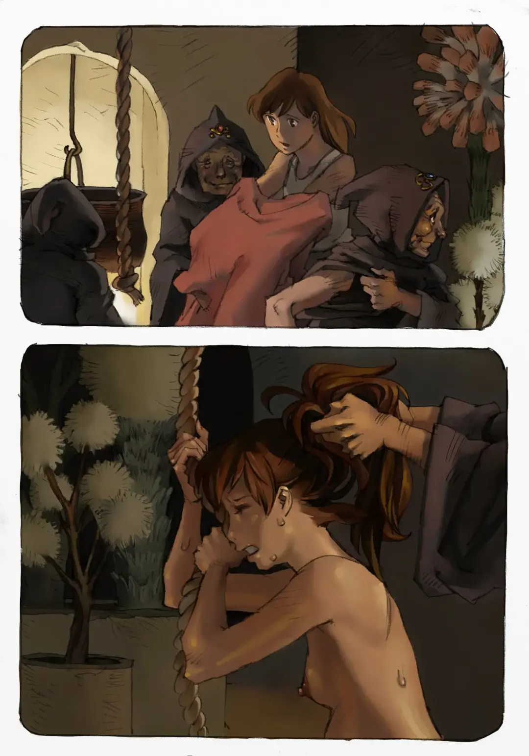 Mushi Mezuru Himegimi 1 | Принцесса, которая любила насекомых. Часть 1 Fhentai - Page 69