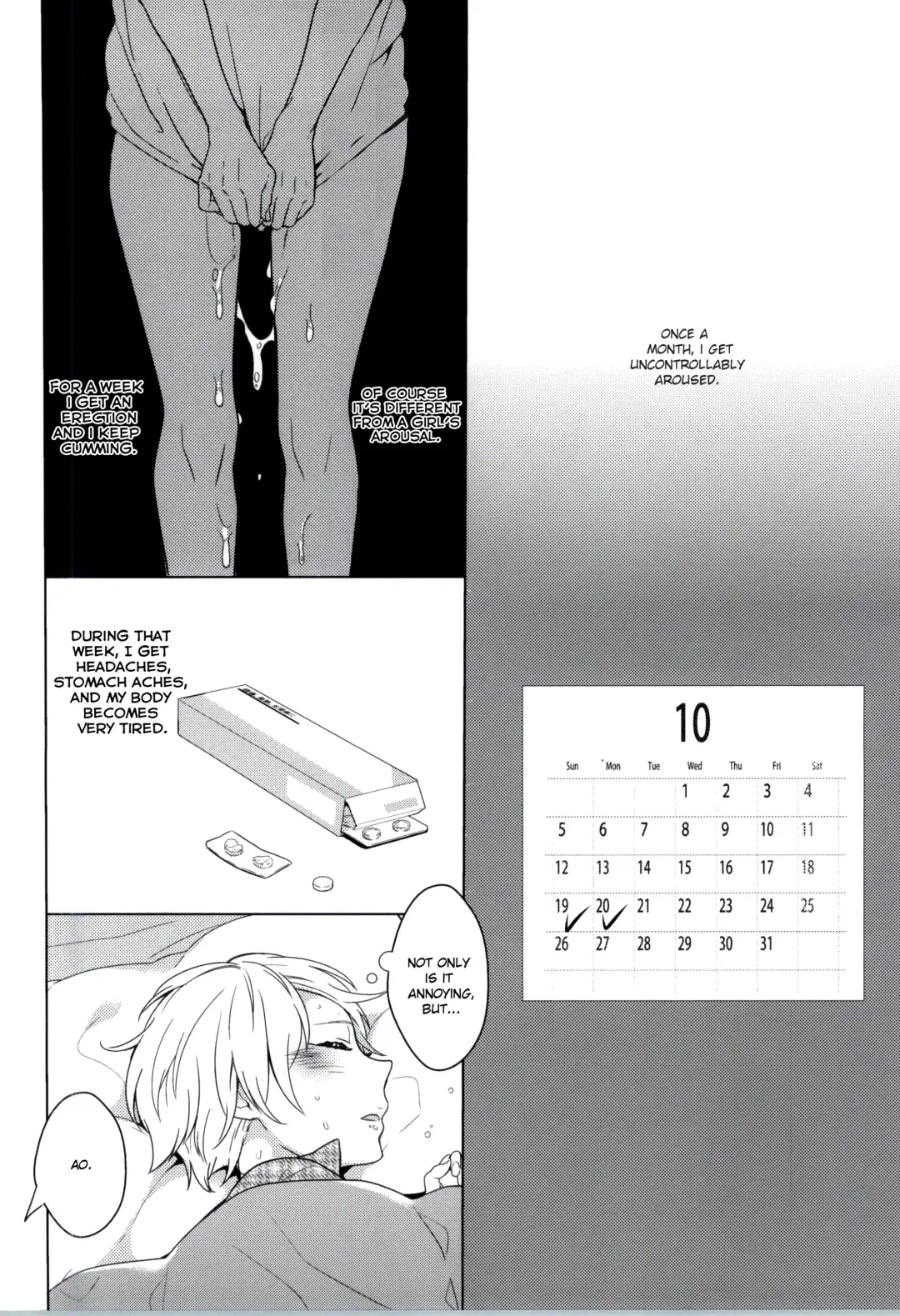 [Coconoe Ricoco] Hatsujou Seirikei Danshi | Sexual Arousal Boy Fhentai - Page 3