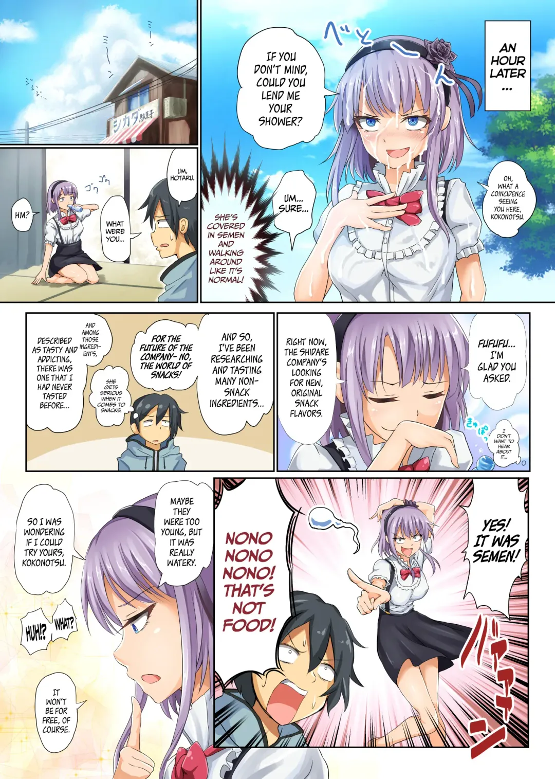[Blastbeat] Seika no Musume Daga, Shikashi Hentai | The Candy Consextioner is Nothing More Than a Pervert Fhentai - Page 5