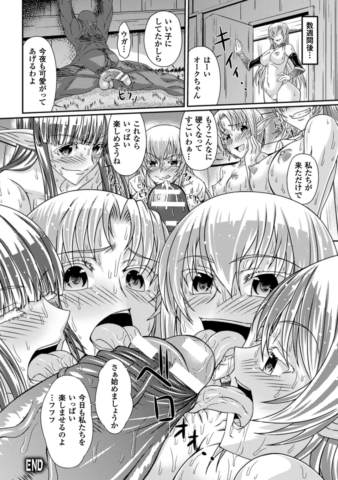 2D Comic Magazine Orc no Tame no Onna Kishi Taisaku Manual Vol. 1 Fhentai - Page 64