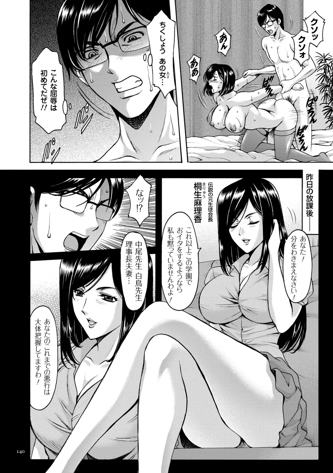 [Hoshino Ryuichi] Saimin Choukyou Gakuen Fhentai - Page 140