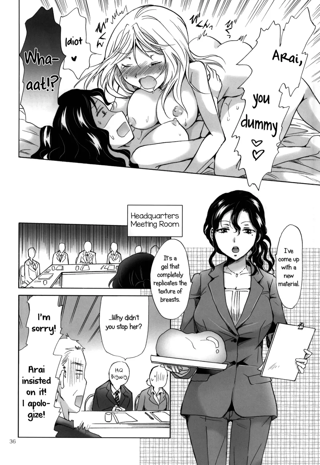 [Mira] Morishita and Arai's Romance Fhentai - Page 35