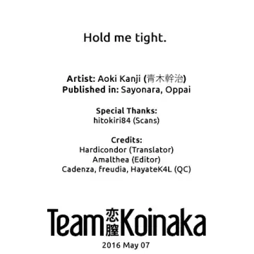 [Aoki Kanji] Hold me tight. (decensored) Fhentai - Page 19