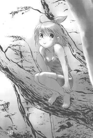 [Mangetsu Pon] Hadashi de Futatsu (+1) Musubi no Onnanoko Fhentai - Page 25