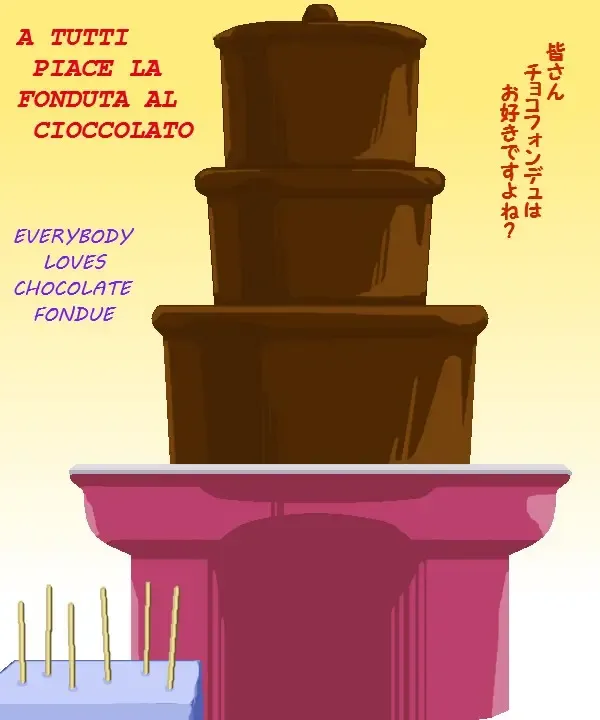 皆さんチョコレートフォンデュはお好きですよね？ Fhentai - Page 1