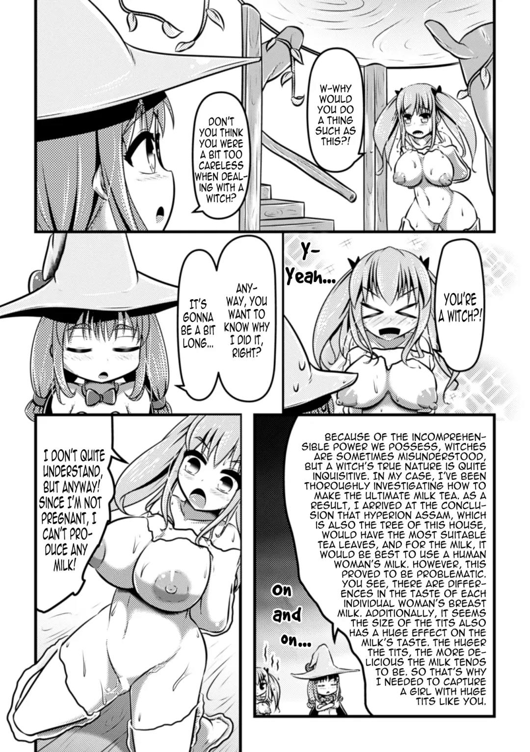 [Shinoda Kazuhiro] Majo to Milk Tea | Witch and Milk Tea Fhentai - Page 4