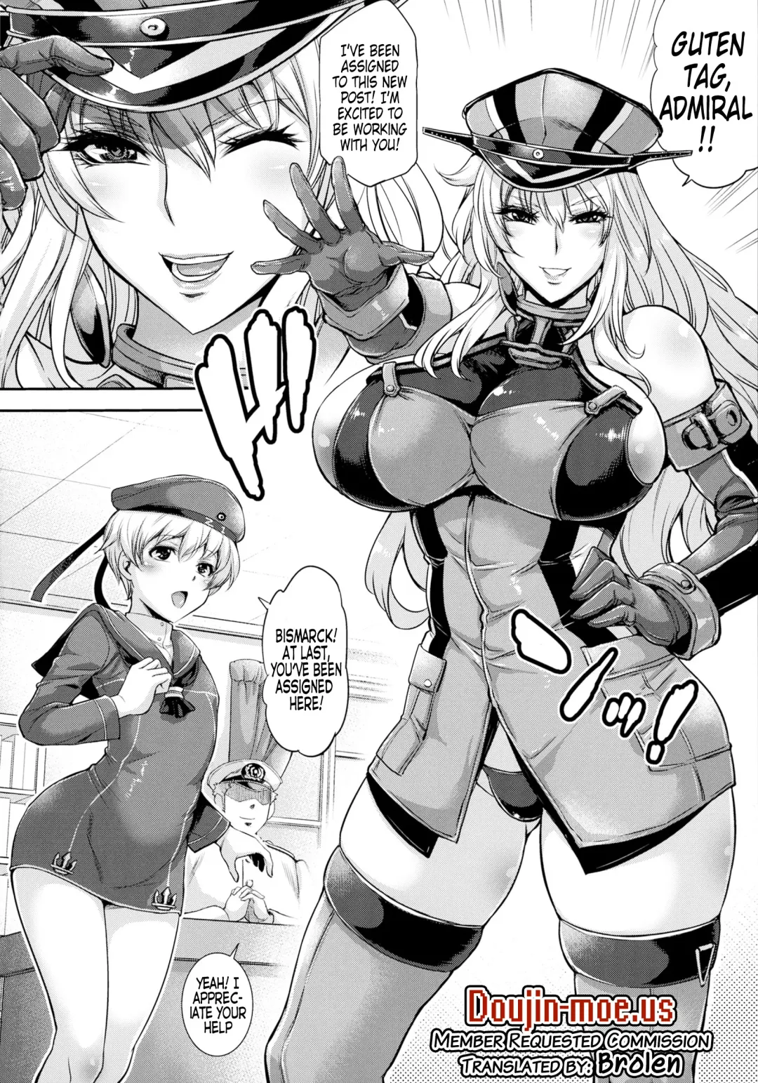 [Musashino Sekai] Bismarck Mesumilk Fhentai - Page 4