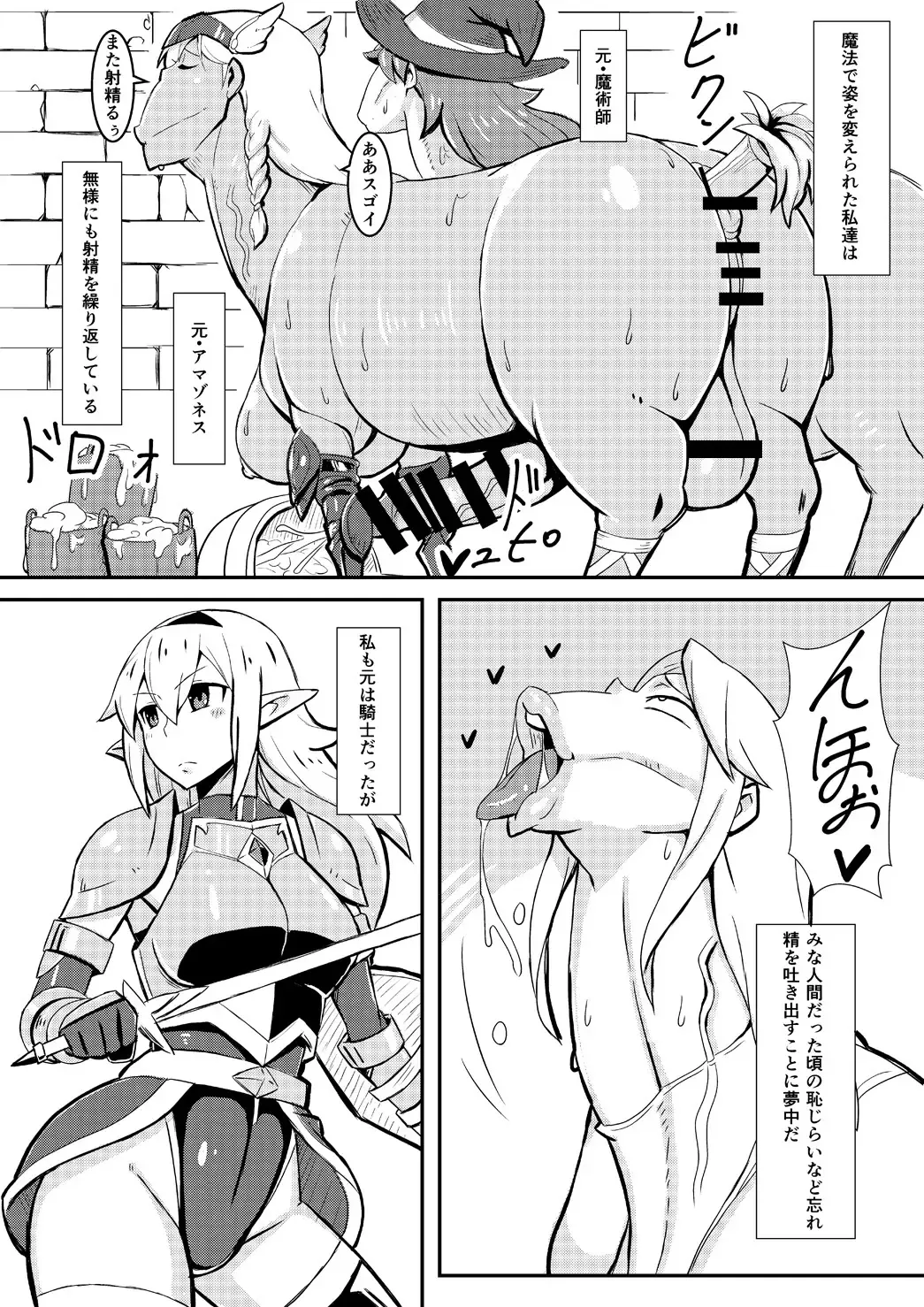 [Nikujiruc] Queen's Stallion Fhentai - Page 4