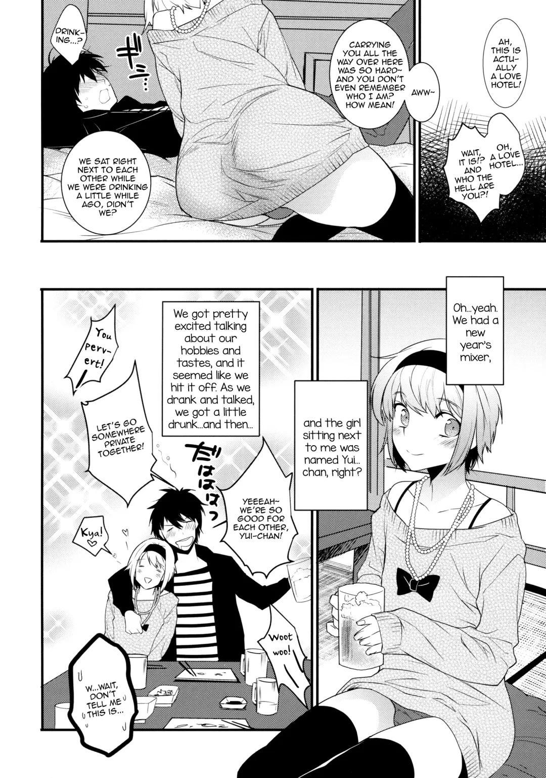 [Makuro] Yotta Ikioi de Hotel ni Tsurekomare Josou Shita Otoko ni Nazeka Ore ga Horareru Hanashi Fhentai - Page 5