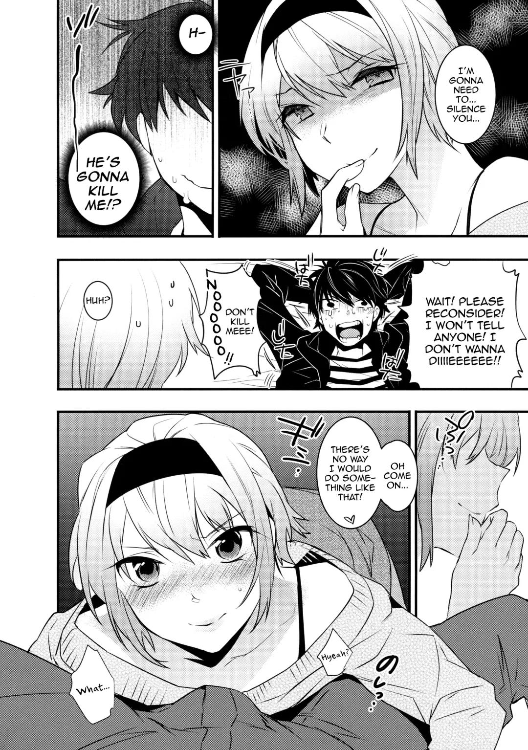 [Makuro] Yotta Ikioi de Hotel ni Tsurekomare Josou Shita Otoko ni Nazeka Ore ga Horareru Hanashi Fhentai - Page 7