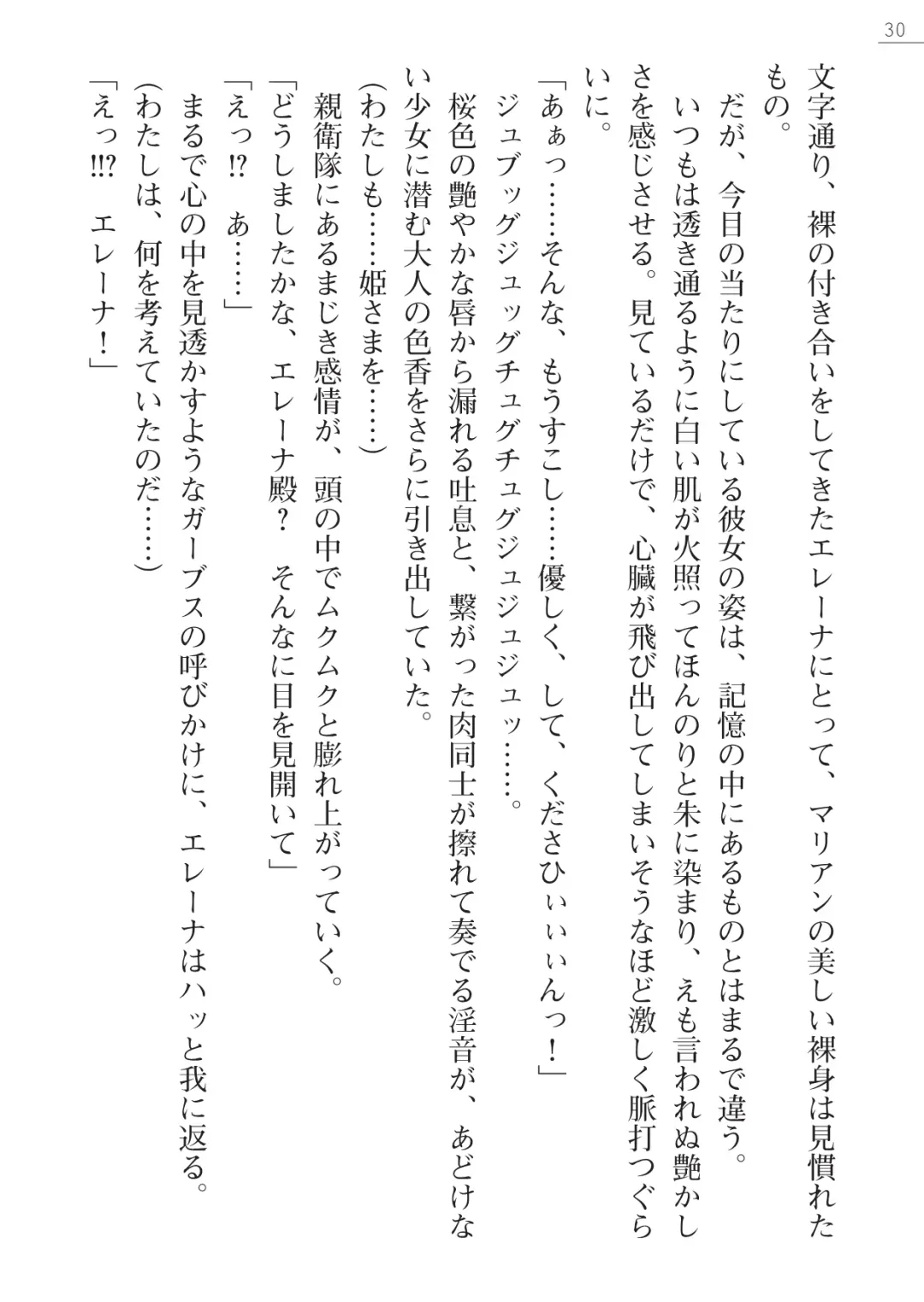 [Lutein - Yamamoto Saki] 性隷剣士エレーナ Fhentai - Page 30