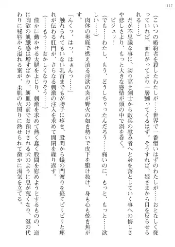 [Lutein - Yamamoto Saki] 性隷剣士エレーナ Fhentai - Page 112