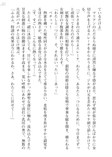 [Lutein - Yamamoto Saki] 性隷剣士エレーナ Fhentai - Page 117