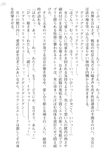 [Lutein - Yamamoto Saki] 性隷剣士エレーナ Fhentai - Page 133