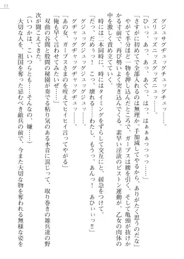 [Lutein - Yamamoto Saki] 性隷剣士エレーナ Fhentai - Page 23