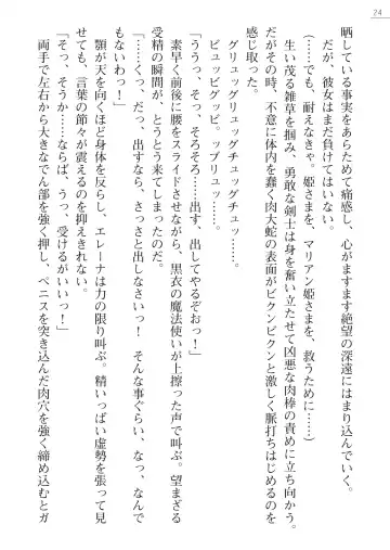 [Lutein - Yamamoto Saki] 性隷剣士エレーナ Fhentai - Page 24