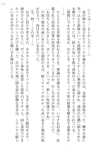 [Lutein - Yamamoto Saki] 性隷剣士エレーナ Fhentai - Page 33