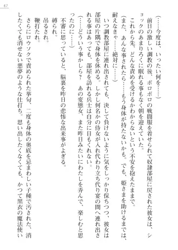 [Lutein - Yamamoto Saki] 性隷剣士エレーナ Fhentai - Page 67