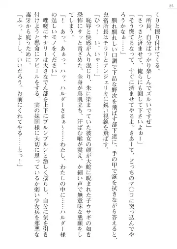 [Maineko Ruru - Yamamoto Saki] Seirei Kanchou Nanaly - Ingoku no Horyo Shuuyoujo Fhentai - Page 86