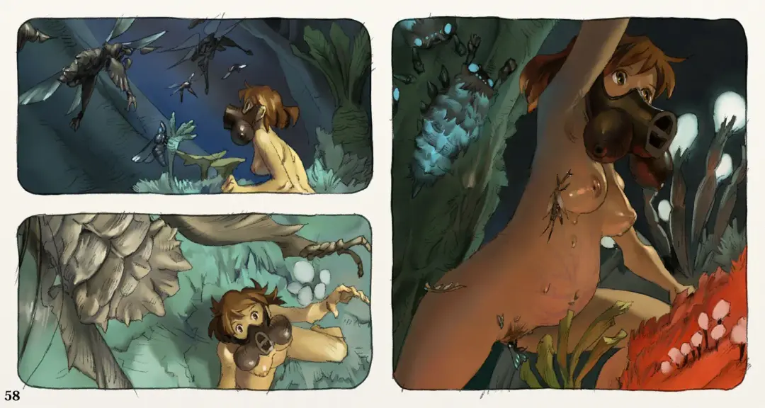 Mushi Mezuru Himegimi 2 | Принцесса, которая любила насекомых. Часть 2 Fhentai - Page 61