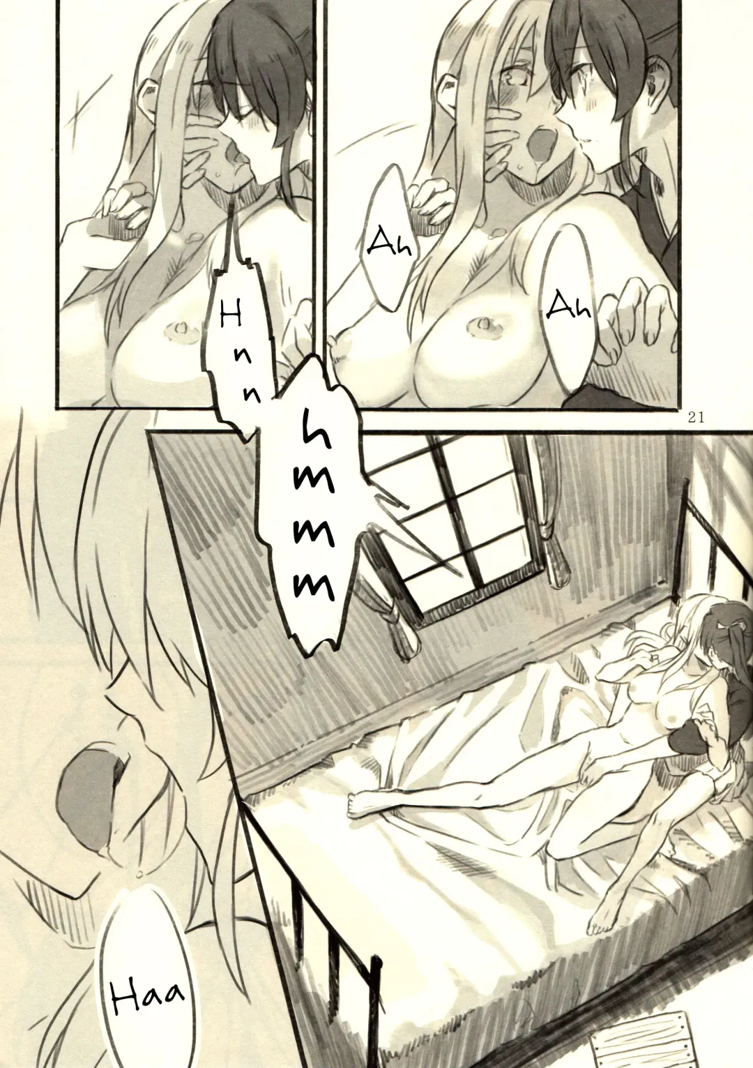 [Cosmic] Omutsu no Shoukaku-san ni Zuikaku-chan Muramura shichau Hon. | Zuikaku Gets Turned on by Shoukaku in Diapers. Fhentai - Page 20