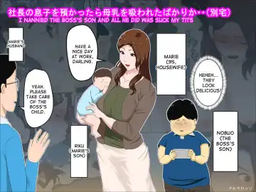 Read Shachou no Musuko o Azukattara Bonyuu o Suwareta Bakari ka.. (Bettaku) | I Nannied The Boss's Son And All He Did Was Suck My Tits - Fhentai