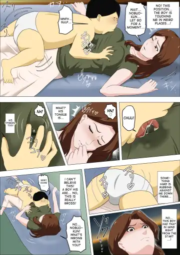 Shachou no Musuko o Azukattara Bonyuu o Suwareta Bakari ka.. (Bettaku) | I Nannied The Boss's Son And All He Did Was Suck My Tits Fhentai - Page 14