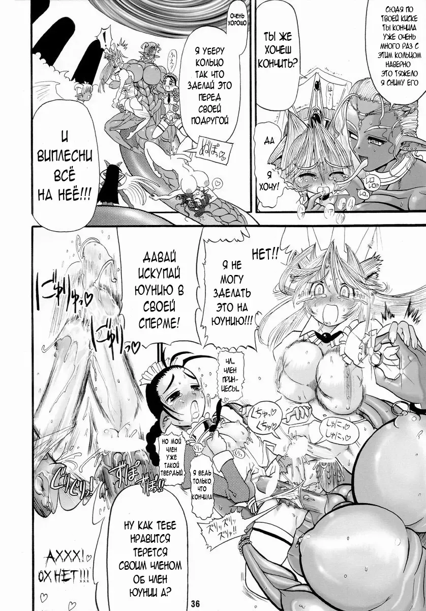 [Rebis] TGWOA Vol. 14 - Meikyuu Oujo Prina Fhentai - Page 36