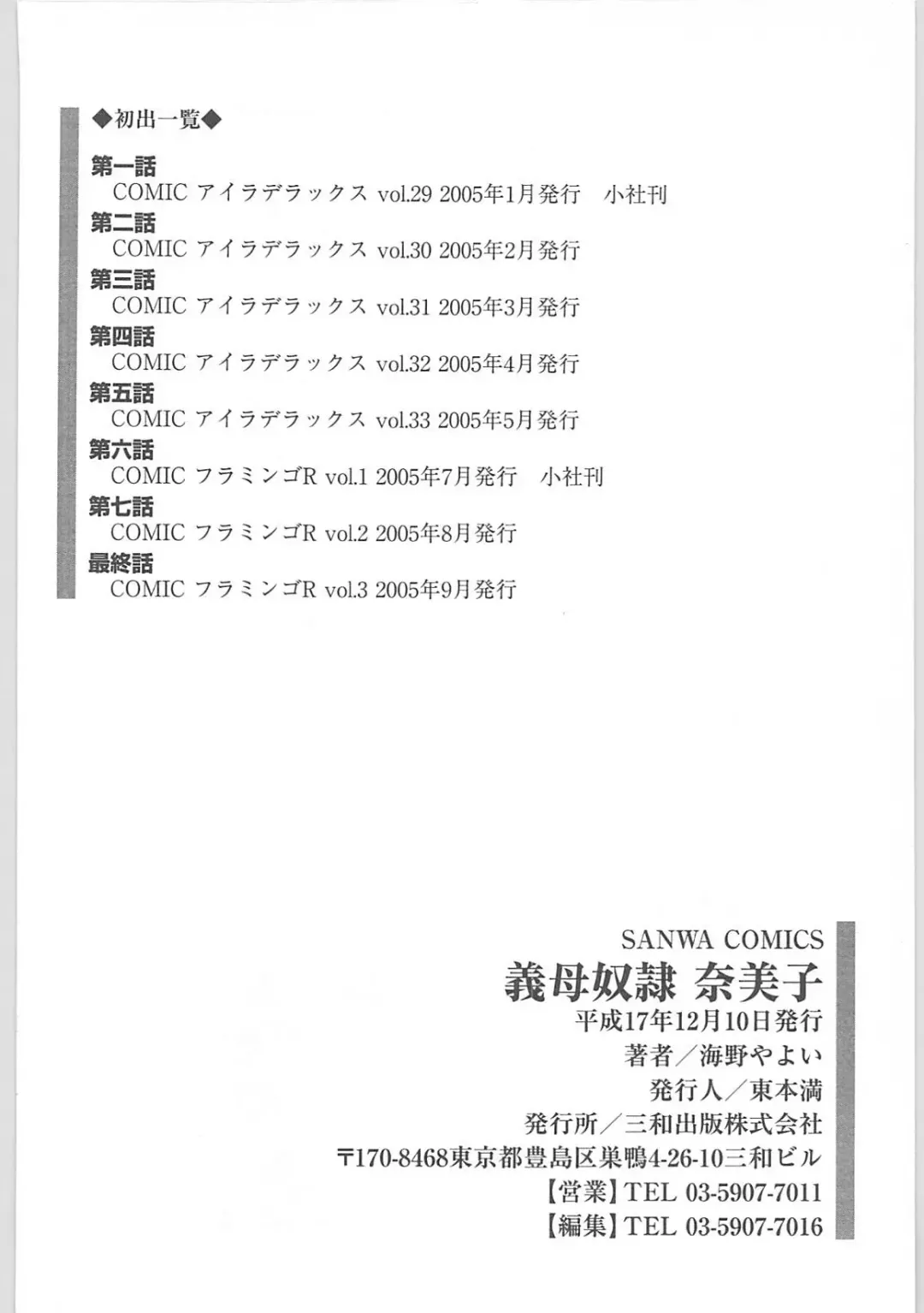 [Umino Yayoi] Gibodorei Namiko Fhentai - Page 176