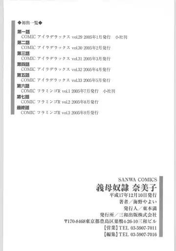 [Umino Yayoi] Gibodorei Namiko Fhentai - Page 176