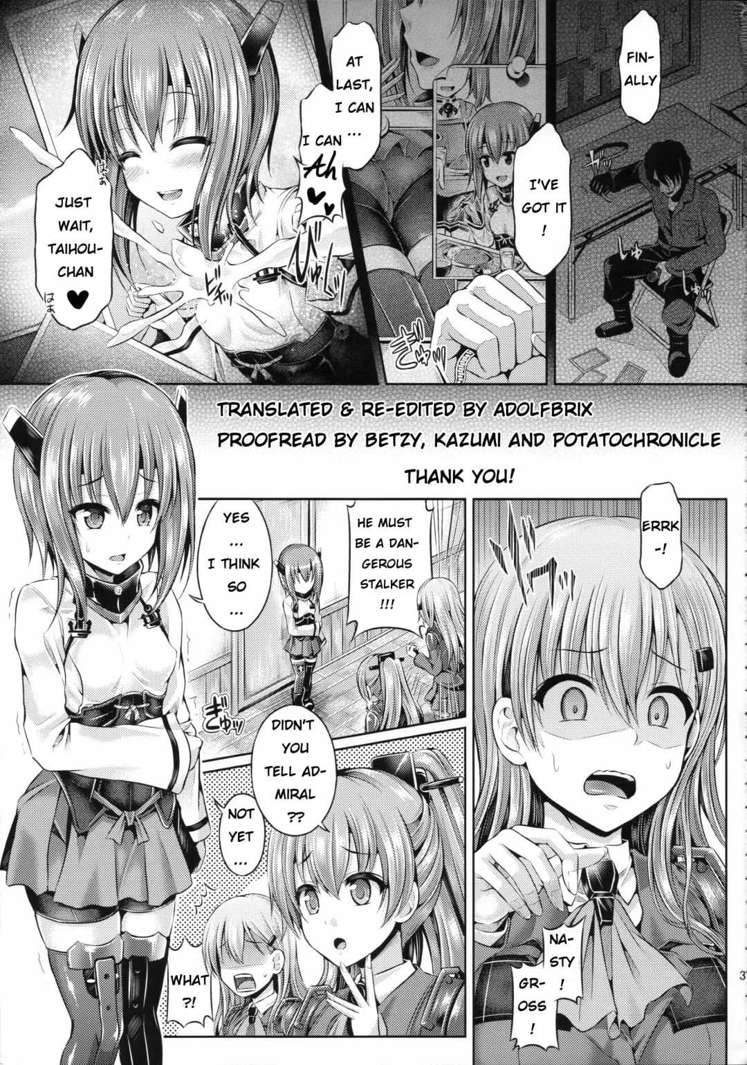 [Taniguchi-san] KawaColle Darkness Act. Taihou Fhentai - Page 4
