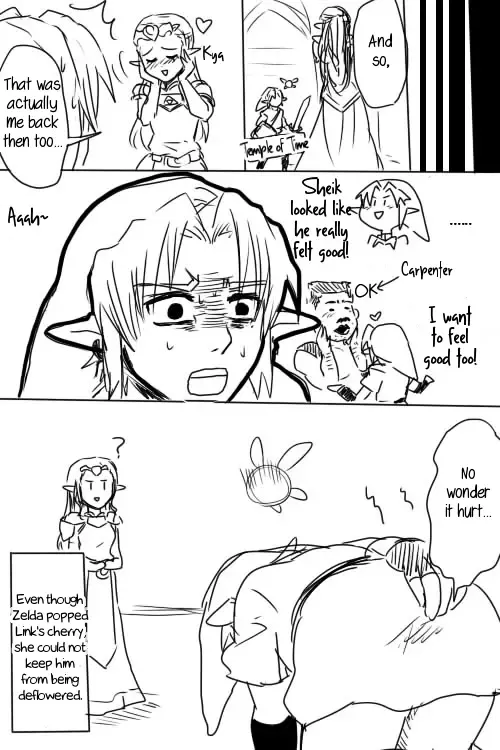 [Wasabi] Link to Zelda ga Jun Ai Ecchi suru Manga | Link and Zelda Having a Pure-Love Sex Manga Fhentai - Page 14