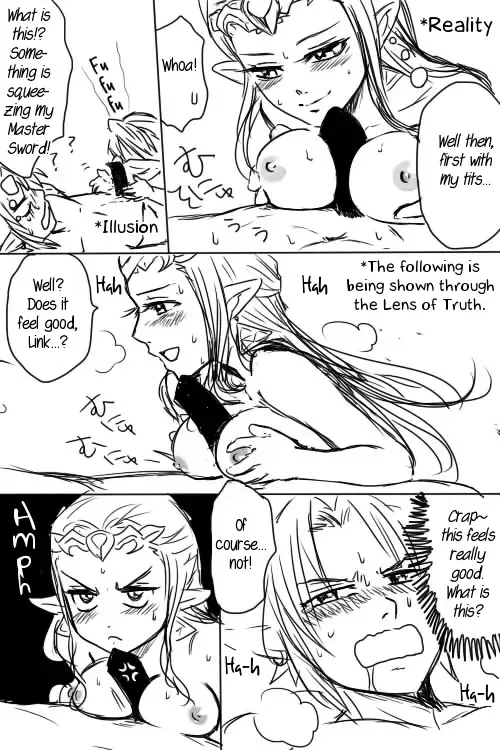 [Wasabi] Link to Zelda ga Jun Ai Ecchi suru Manga | Link and Zelda Having a Pure-Love Sex Manga Fhentai - Page 7