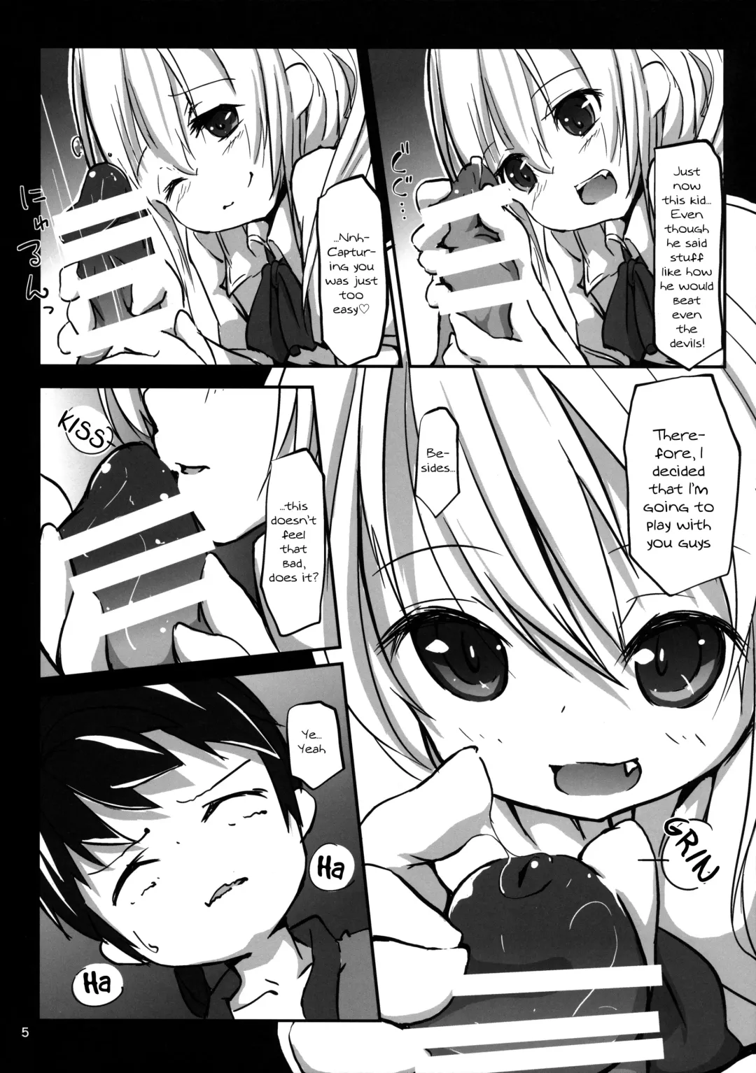 [Sakuna] Akuma no Asobi -Kodomo no Tsukurikata- | Devil's Play -Baby Making- Fhentai - Page 6