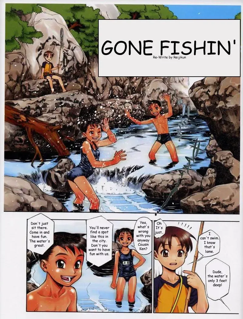 [Minazuki Juuzou] Gone Fishin' Fhentai - Page 1