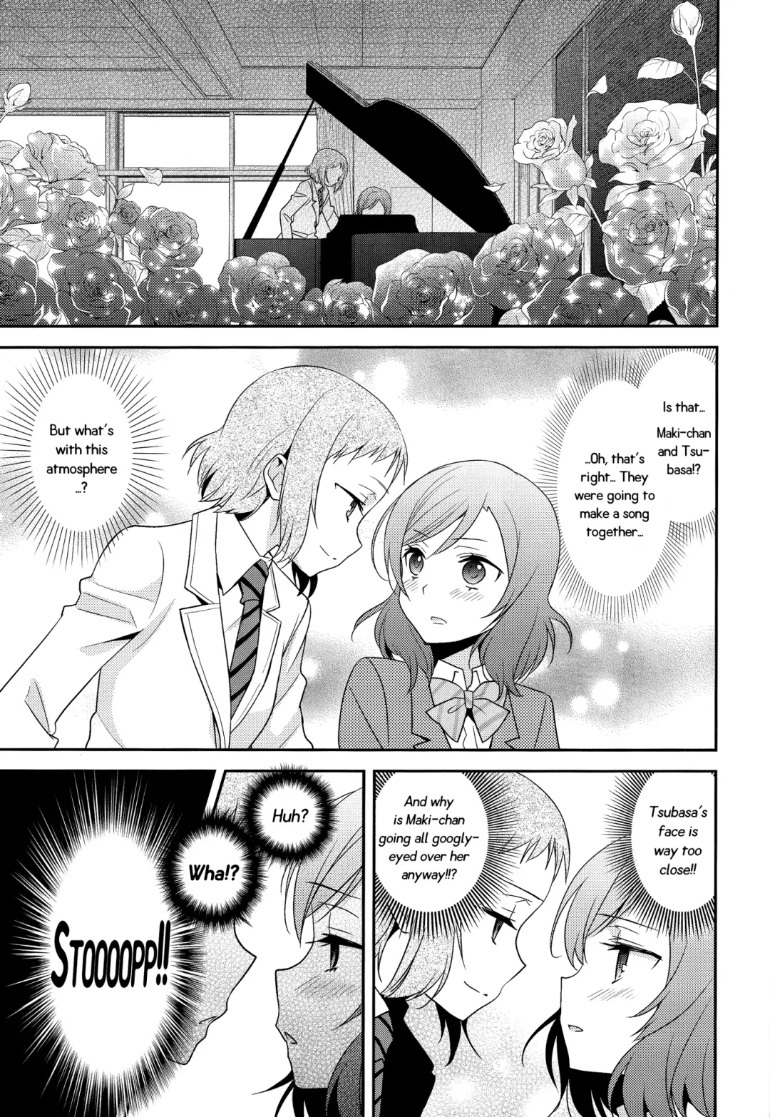 [Ooshima Tomo] Uchuu No.1 Idol Nico-nii ga Choro Sugi Maki-chan ni Okoru no wa Atarimae desu. Fhentai - Page 4
