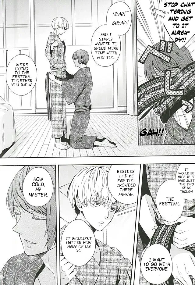 [Kamogawa] Natsuiro Renbo | Summer Romance Fhentai - Page 7