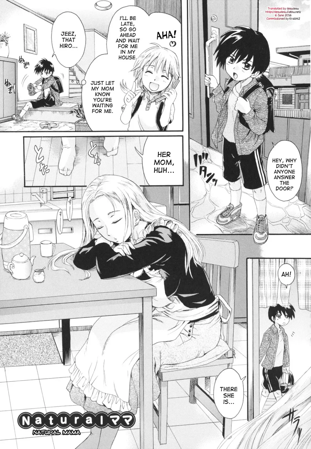 [Nakayama Tetsugaku] Natural Mama Fhentai - Page 1