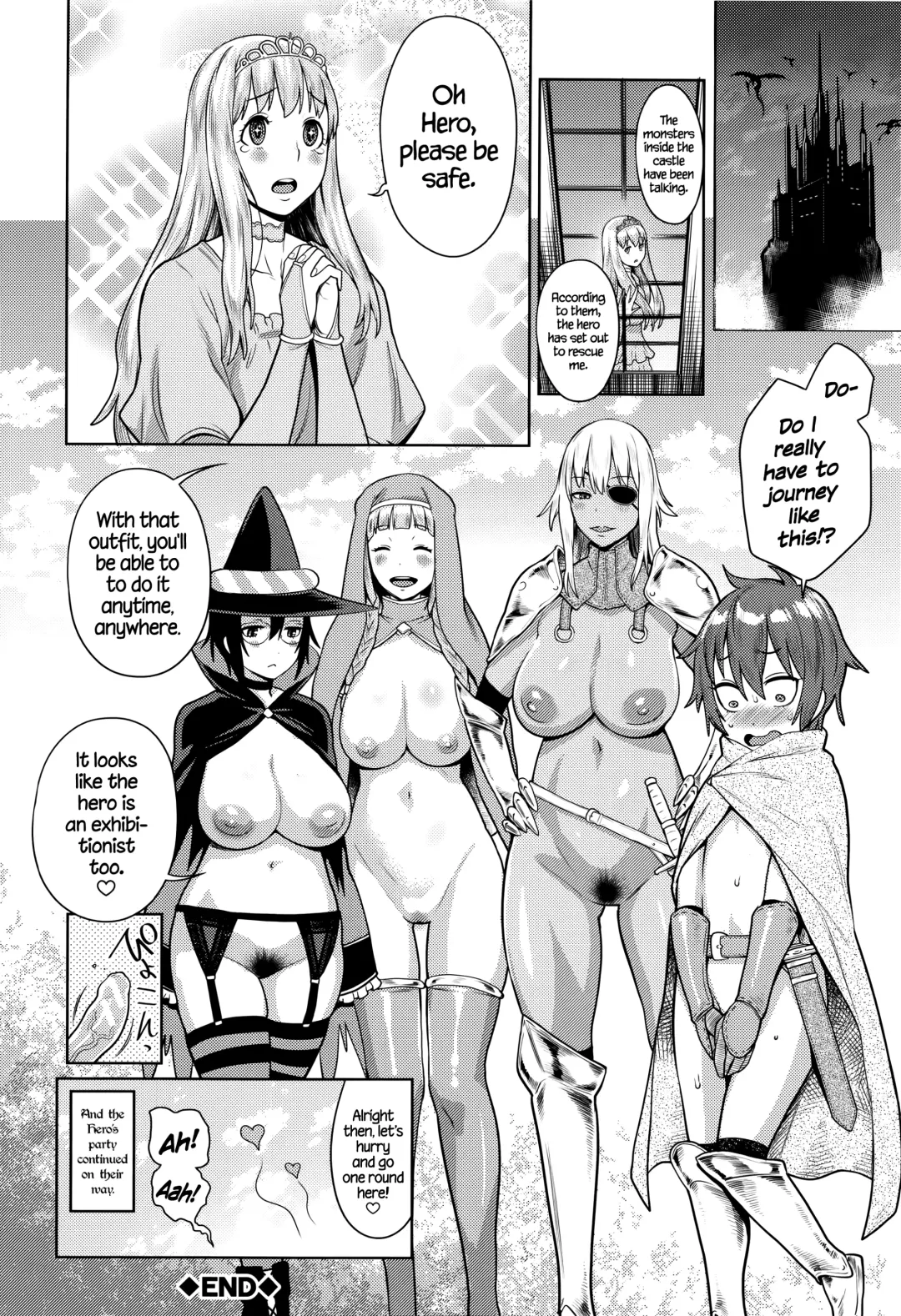 [Agata] ChinTrai Quest -Shota Yuusha no Haramase Chin Douchuu- | Dick Training Quest ~Little Hero's Conception Journey~ Fhentai - Page 31
