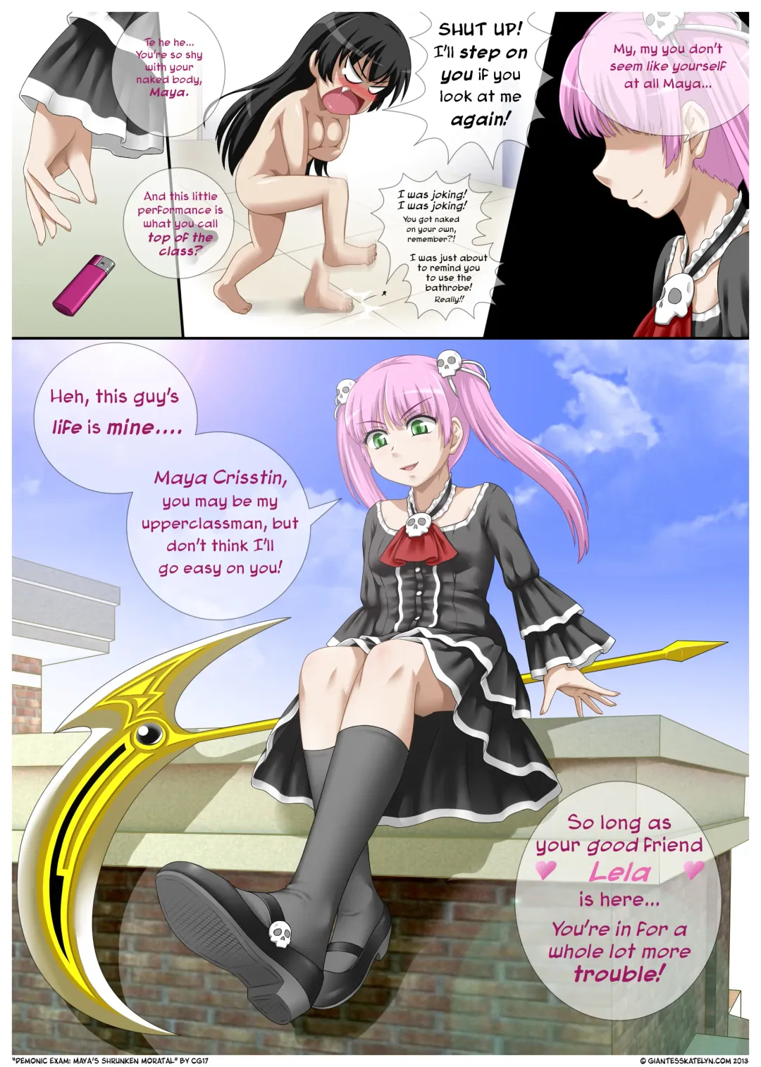 [Cg17] Demonic Exam: Maya's Shrunken Mortal Fhentai - Page 27