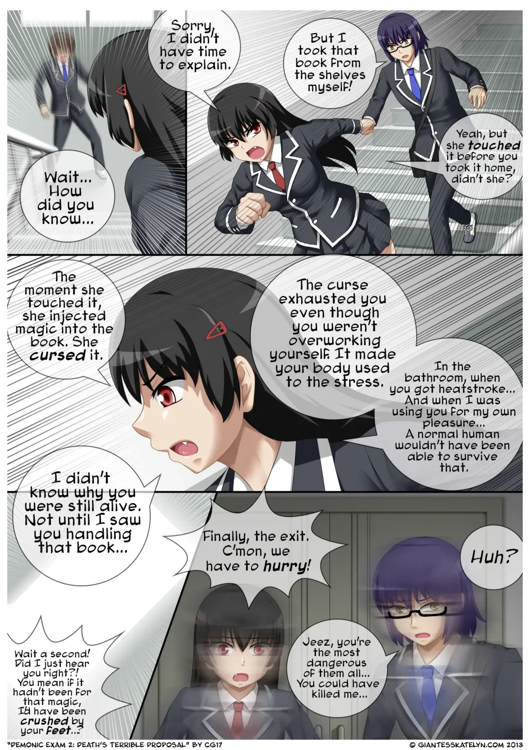 [Cg17] Demonic Exam 2: Death's Terrible Proposal Fhentai - Page 10