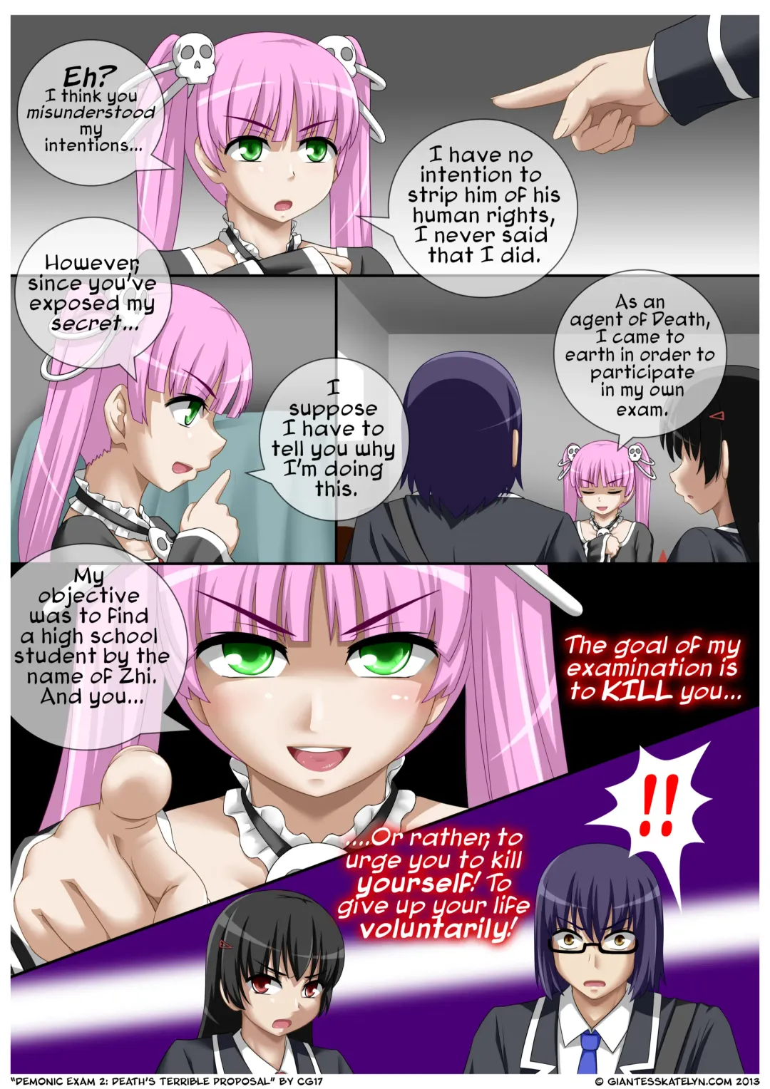 [Cg17] Demonic Exam 2: Death's Terrible Proposal Fhentai - Page 14