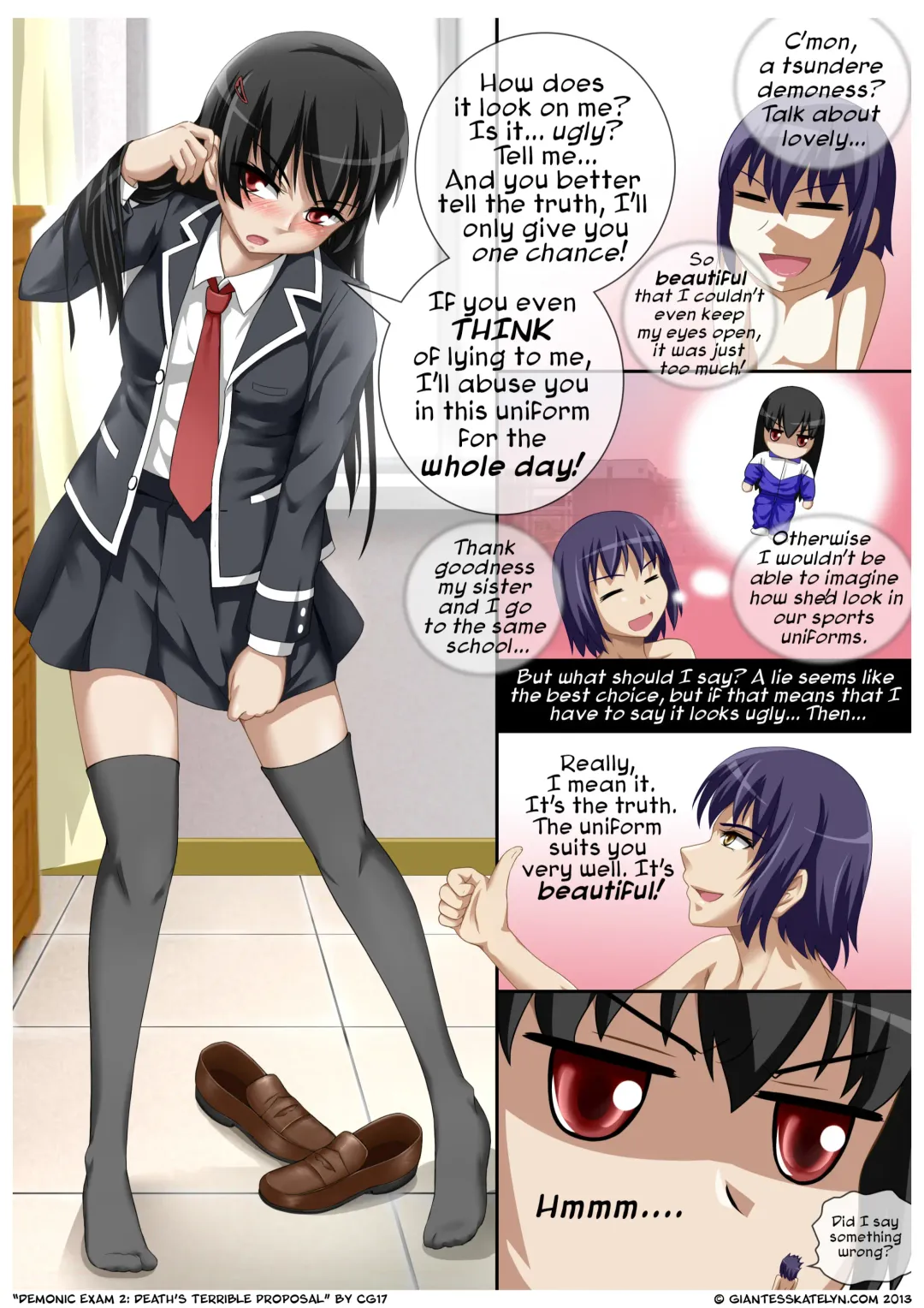 [Cg17] Demonic Exam 2: Death's Terrible Proposal Fhentai - Page 3
