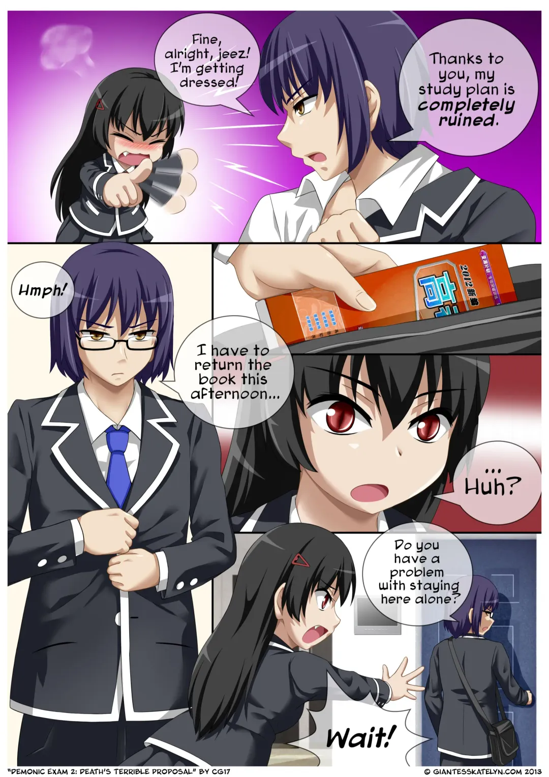 [Cg17] Demonic Exam 2: Death's Terrible Proposal Fhentai - Page 5