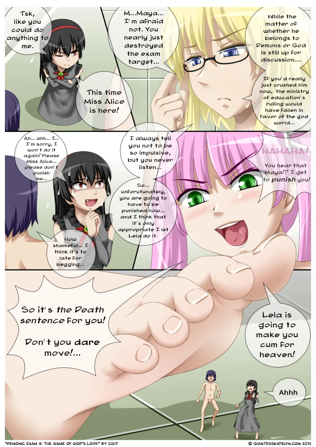 [Cg17] Demonic Exam 3: The Game of God's Love Fhentai - Page 9