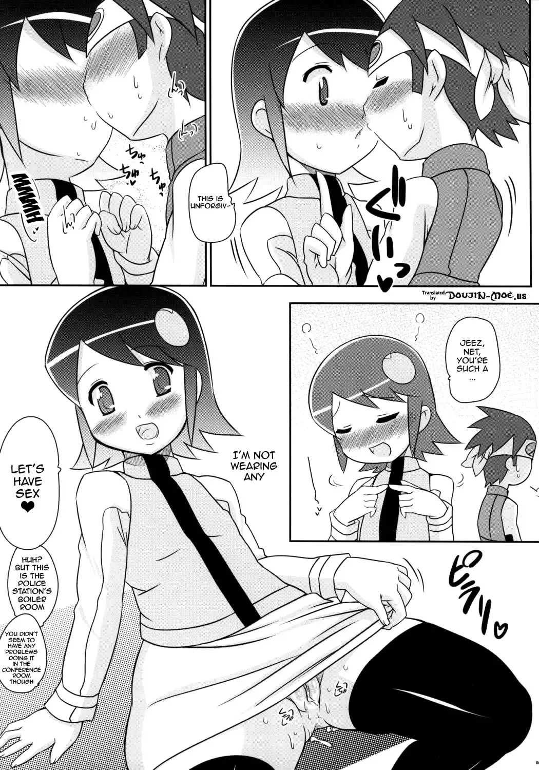 [Haba Hirokazu - Nori - Uchi-uchi Keyaki] GOOD BYE ROCKMAN EXE Fhentai - Page 7