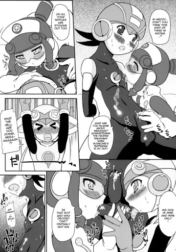 [Haba Hirokazu - Nori - Uchi-uchi Keyaki] GOOD BYE ROCKMAN EXE Fhentai - Page 13