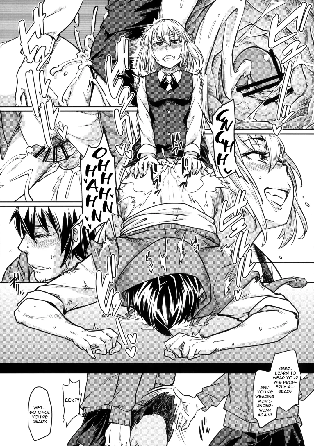 [Sexyturkey] Josouko ga Oshigoto Suru Hon | A Crossdresser Goes to Work Fhentai - Page 21